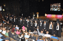 بالفيديو: مدرسة أجيال الثانوية بيافا تحتفل بتخريج 43 طالباً ضمن فوجها الثامن